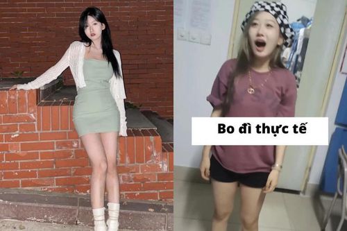 Loạt ảnh cô gái gửi cho bạn trai và thực tế khác xa