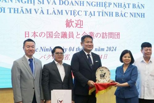 Doanh nghiệp Nhật Bản có đóng góp tích cực vào sự phát triển kinh tế - xã hội chung của tỉnh Bắc Ninh
