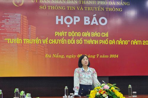 Phát động Giải Báo chí 'Tuyên truyền về chuyển đổi số TP. Đà Nẵng' năm 2024