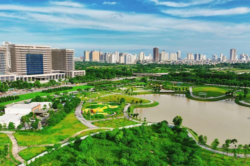 Diện mạo công viên lớn nhất quận Nam Từ Liêm