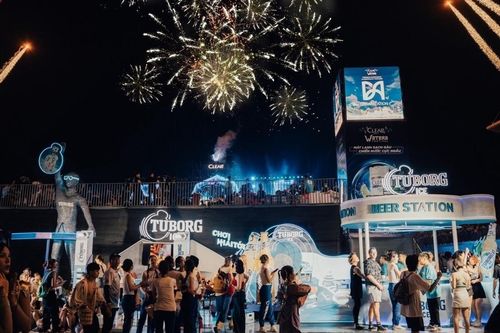 Tuborg Ice tiếp năng lượng khuấy động đại nhạc hội Watera Music Festival