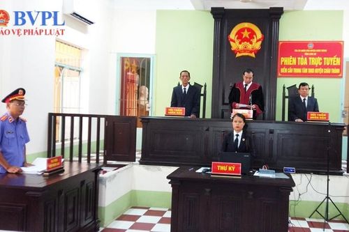 VKSND huyện Châu Thành phối hợp tổ chức phiên tòa trực tuyến rút kinh nghiệm