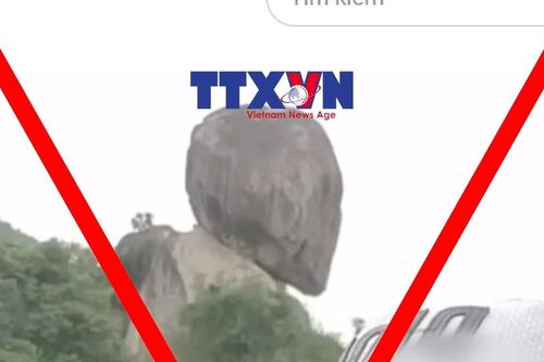 Sự thật về cái gọi là 'tảng đá hình ông Thích Minh Tuệ'