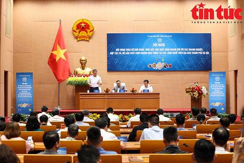 Hà Nội đối thoại, tháo gỡ khó khăn cho các doanh nghiệp làng nghề