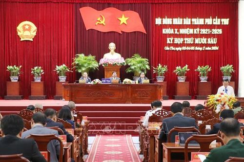 HĐND thành phố Cần Thơ thông qua 22 nghị quyết quan trọng