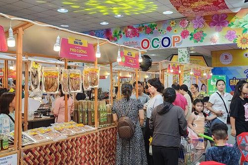 Hơn 50 doanh nghiệp 4 tỉnh tham gia Phiên chợ 'Sản phẩm OCOP và đặc sản vùng miền', tại Siêu thị Tứ Sơn