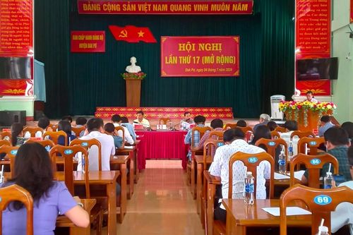 6 tháng đầu năm 2024, Đảng bộ huyện Đak Pơ kết nạp 34 đảng viên