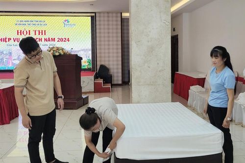 Gia Lai: 33 lao động ngành du lịch tham gia hội thi nghiệp vụ