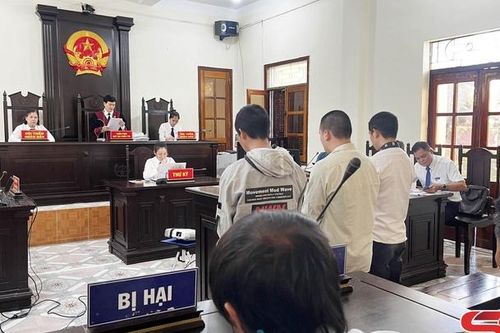 Phiên tòa trực tuyến xét xử vụ án cố ý gây thương tích
