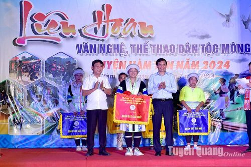 Liên hoan văn nghệ, thể thao dân tộc Mông huyện Hàm Yên năm 2024