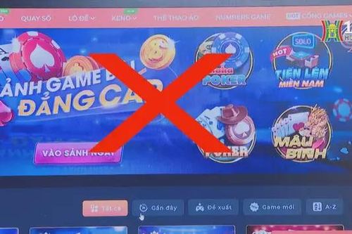 Tràn lan quảng cáo cá độ, cờ bạc trái phép