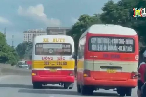 Chuyển cơ quan điều tra vụ xe buýt chen nhau trên quốc lộ