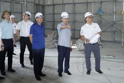 Lãnh đạo tỉnh kiểm tra tiến độ thực hiện một số dự án trọng điểm trên địa bàn Thành phố