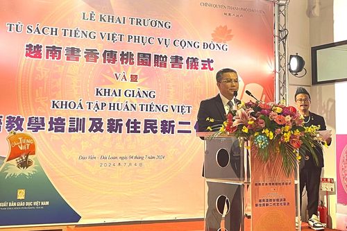 Mở tủ sách tiếng Việt phục vụ cộng đồng ở Đài Loan