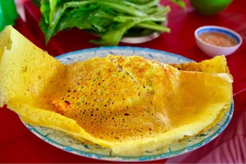 Bí quyết pha bột bánh xèo vàng ươm