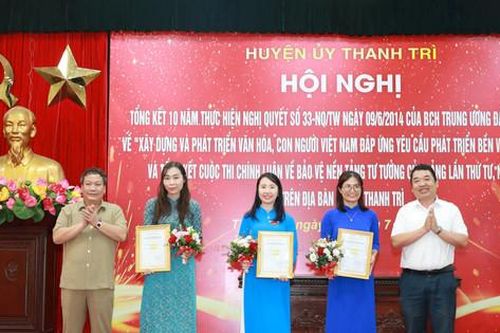 Thanh Trì: 100% thôn, làng, tổ dân phố đạt danh hiệu văn hóa