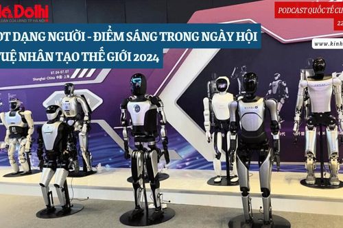 Robot dạng người - Điểm sáng trong Ngày hội trí tuệ nhân tạo thế giới 2024