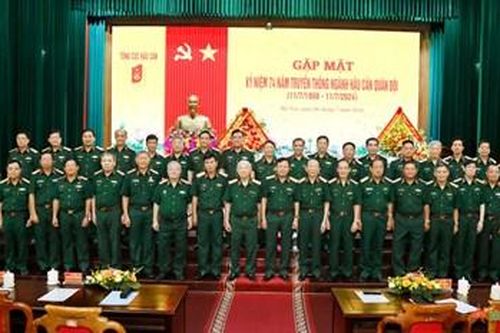 Tổng cục Hậu cần gặp mặt kỷ niệm 74 năm truyền thống Ngành Hậu cần Quân đội