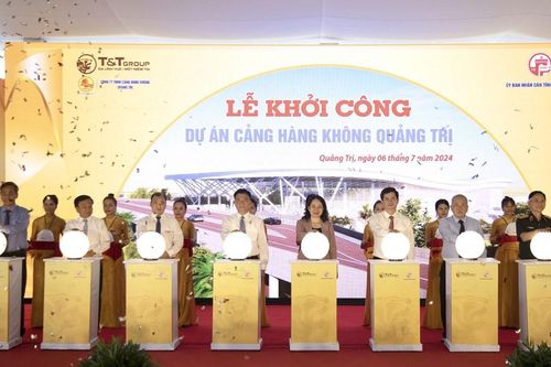 Khởi công Dự án đầu tư xây dựng Cảng hàng không Quảng Trị