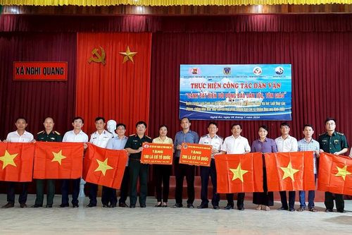 Bộ Tư lệnh Cảnh sát biển Việt Nam triển khai công tác dân vận 'Cảnh sát biển với đồng bào dân tộc, tôn giáo' tại Nghi Lộc