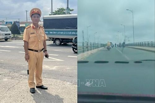 Cảnh sát giao thông Cần Thơ mở đường đưa sản phụ vỡ ối đến bệnh viện