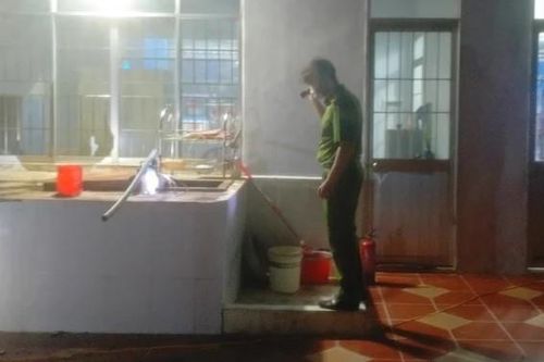 Điều tra vụ phát hiện thi thể người đàn ông trong bồn nước ở cây xăng