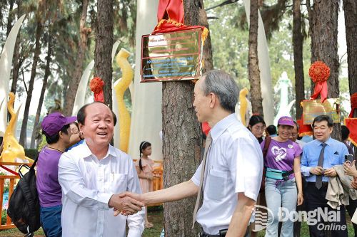 Độc đáo 'Vườn cây thông hữu nghị' tọa lạc gần Biên Hòa