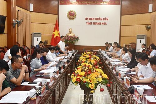 Trao đổi kinh nghiệm công tác lao động, việc làm và các chương trình mục tiêu quốc gia giữa tỉnh Lào Cai và tỉnh Thanh Hóa