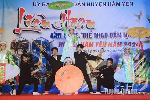 Hàm Yên tổ chức liên hoan văn nghệ, thể thao dân tộc Mông