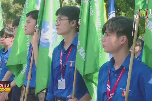 Xuất quân Chiến dịch Sinh viên tình nguyện Mùa hè xanh 2024