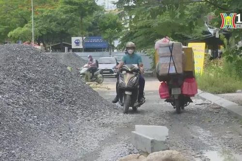 Đường D20 bị bỏ bẵng nhiều năm không hoàn thiện
