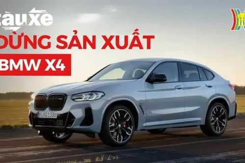 BMW sẽ dừng sản xuất mẫu SUV X4 | Bản tin Tàu và Xe | 06/07/2024