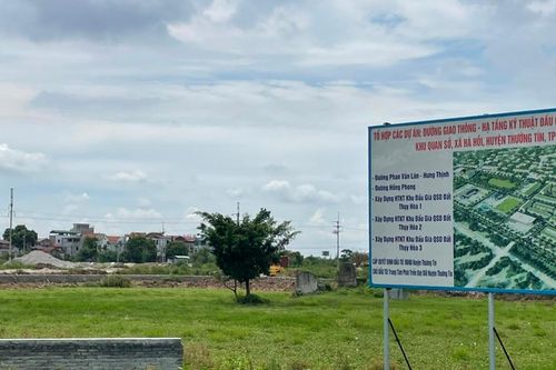 Huyện Thường Tín sẽ cưỡng chế thu hồi đất thi công tổ hợp các dự án