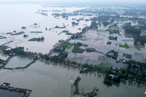 Tám người chết, hai triệu người bị ảnh hưởng bởi lũ lụt ở Bangladesh