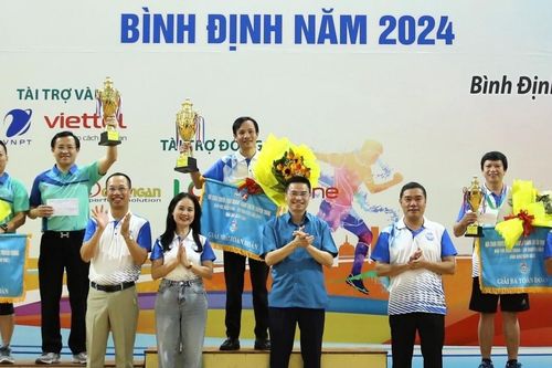 Bình Định nhất toàn đoàn tại Hội thao ngành TT&TT