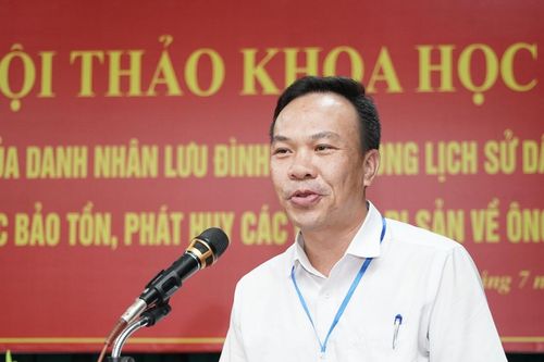 Đề xuất đưa tên danh nhân Lưu Đình Chất vào quỹ tên đường