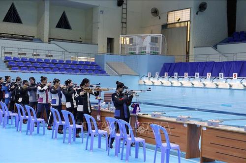 200 vận động viên tham gia thi tài môn bắn súng