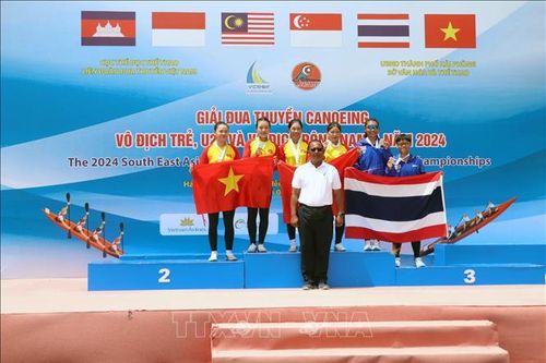 Việt Nam đạt Nhất toàn đoàn tại Giải Đua thuyền Rowing, Canoeing Đông Nam Á