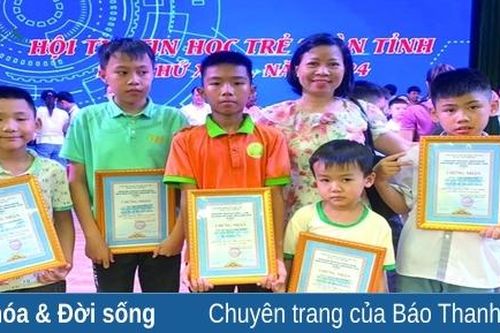 Giáo dục Hà Trung và 'trái ngọt' từ Hội thi Tin học trẻ toàn tỉnh