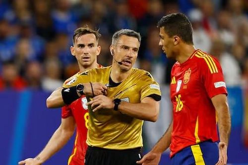 Lộ trọng tài trận Anh vs Hà Lan, bán kết Euro 2024: Bellingham lo