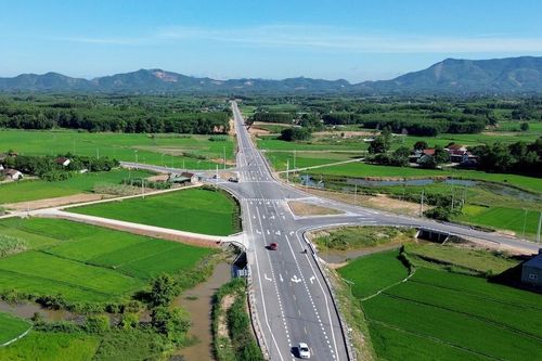 Ngắm cung đường có tổng mức đầu tư hơn 739 tỷ đồng từ góc nhìn flycam