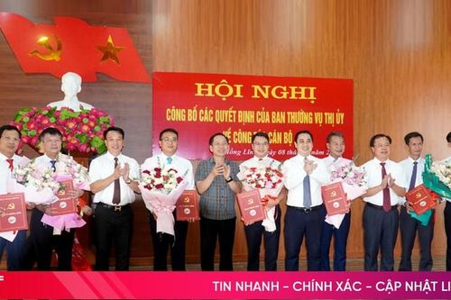 Thị xã Hồng Lĩnh điều động, luân chuyển, bổ nhiệm nhiều cán bộ