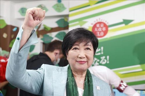Bà Koike tái đắc cử Thống đốc Tokyo nhiệm kỳ thứ ba