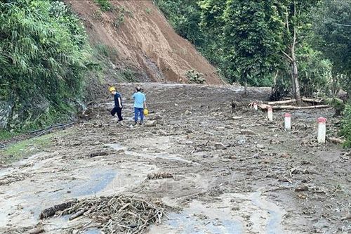 Lai Châu: Mưa lớn kéo dài gây nhiều thiệt hại kết cấu hạ tầng giao thông