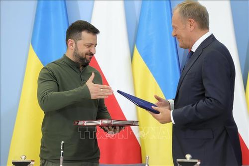 Ukraine - Ba Lan ký thỏa thuận hợp tác an ninh