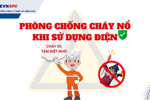 Phòng chống cháy nổ khi sử dụng điện