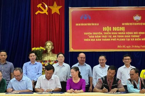 Cộng đồng chung tay gìn giữ an ninh trật tự, an toàn giao thông