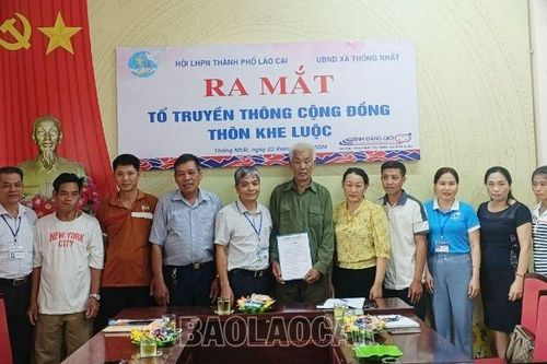Lào Cai: Vượt chỉ tiêu thành lập tổ truyền thông cộng đồng