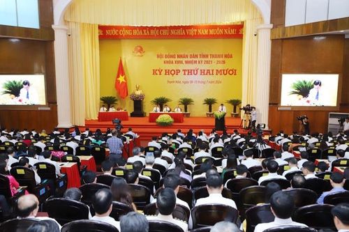 Thanh Hóa: Khai mạc kỳ họp HĐND tỉnh khóa XVIII, nhiệm kỳ 2021 – 2026