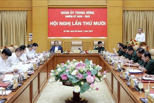 Quân ủy Trung ương tổ chức Hội nghị lần thứ 10